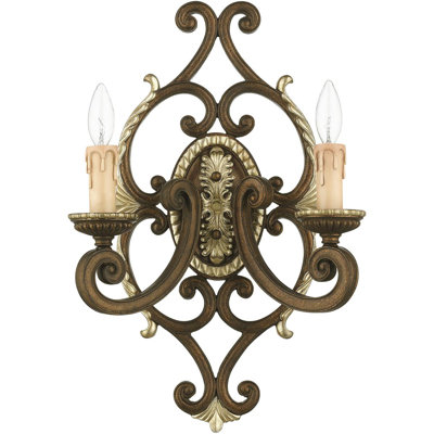 Cutlerville Steel Flush Mounted Sconce