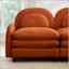 Canapé modulaire en tissu à deux places avec repose-pieds et repose-pieds ergonomique Cloud-Like-294504256
