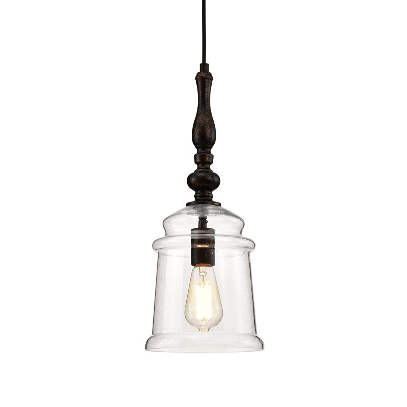 Io 1 - Light Oil Rubbed Bronze Single Pendant