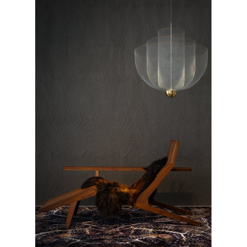 Meshmatics 1 - Light LED Chandelier, Small