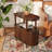 Elinar Wood Narrow End Table With Drawers And Shelf-800863099-784008509