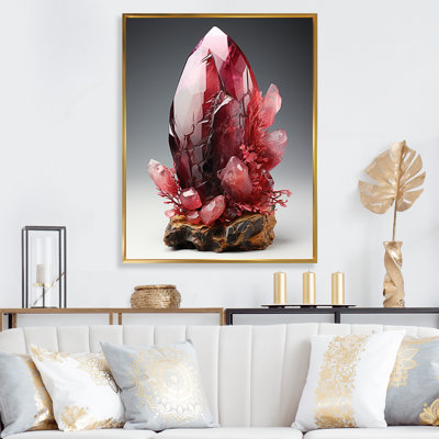 Pierre spirituelle rouge rhodonite - impression