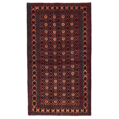 Teimani Red Rug 3'6" x 6'3"
