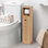 Armoire de rangement compacte pour papier hygiénique avec distributeur, peut contenir jusqu'à 6 rouleaux, naturel - Collection Trinidad