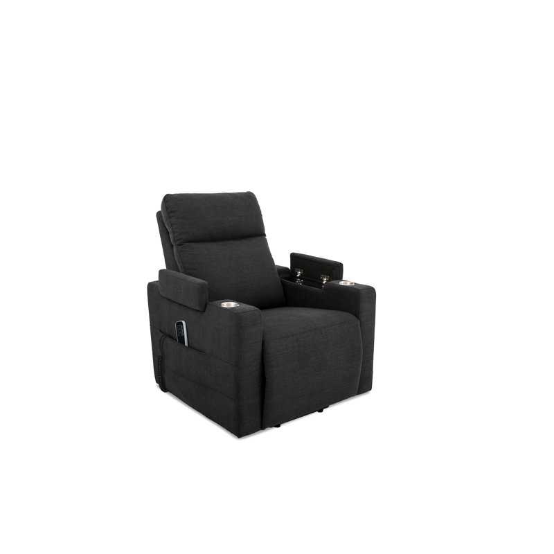 Fauteuil inclinable lève-personne Sealy Logan avec appui-tête réglable et soutien lombaire actif, Noir