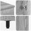 60cm Bathroom Vanity Base Only-750902816