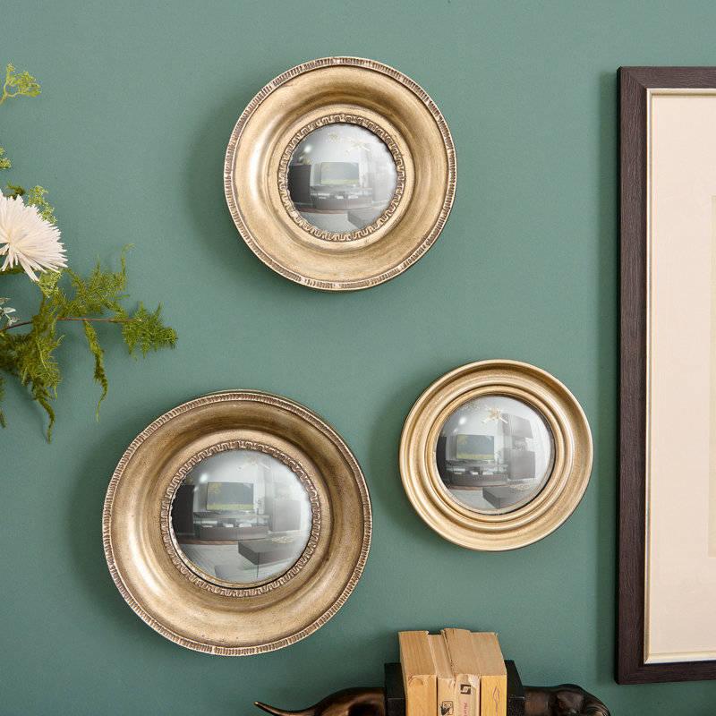 Myra Wood Convex Wall Mirror