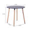 Bowdoin Round Solid Wood Dining Table-660577994