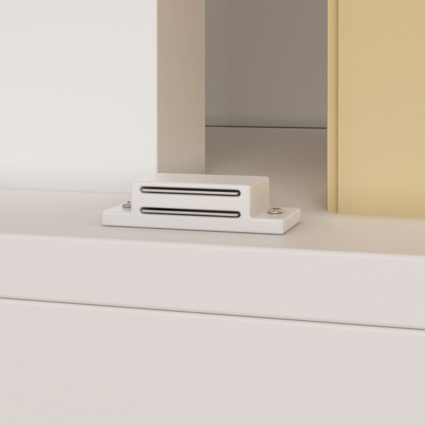 Brayden Studio® Elevating Computer Desk With 68.5'' W Bookcase ...