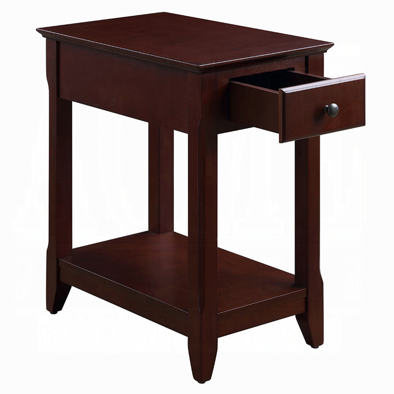 Bertie Accent Table, Dark Brown
