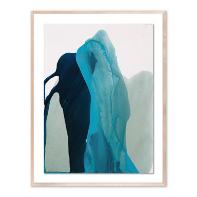 Blue Abyss V Painting by Kim Whiteside