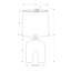 Lighting, H 25 po, lampe de table, résine crème, abat-jour beige, moderne