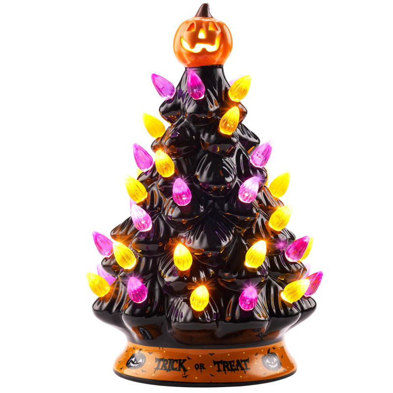 Arbre de Noël noir 8,5 pouces