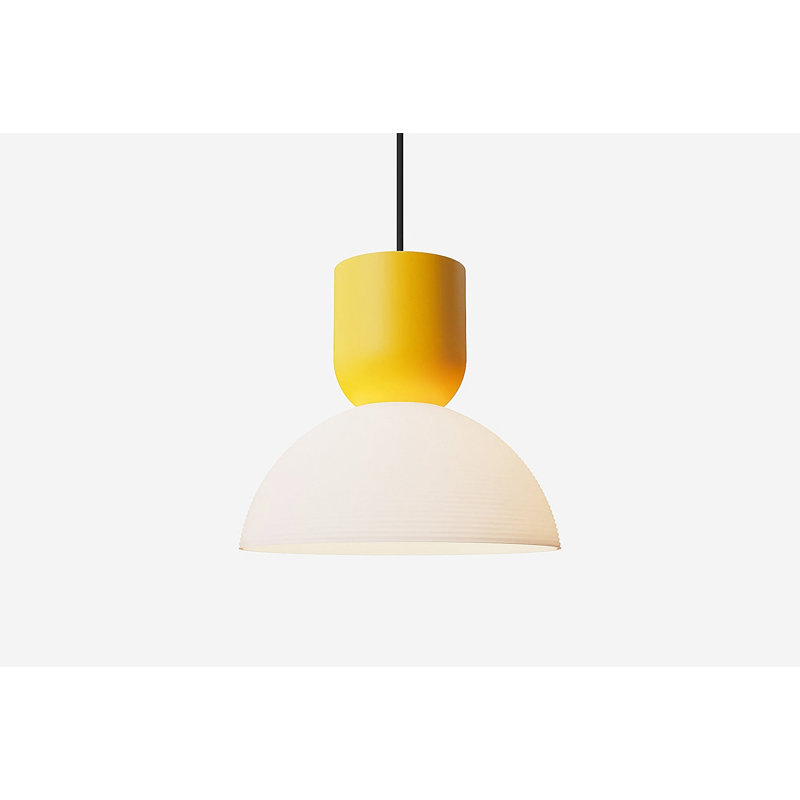 Buia Pendant Light, Sunrise, Black