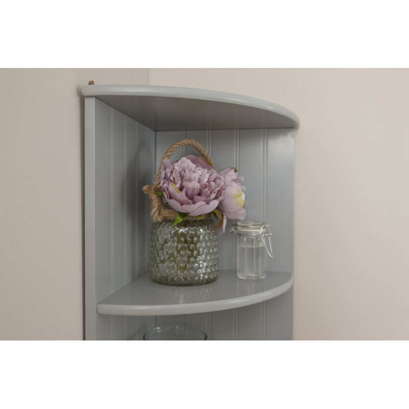 Symons 2 Piece Wood Bathroom Cabinet, Grey