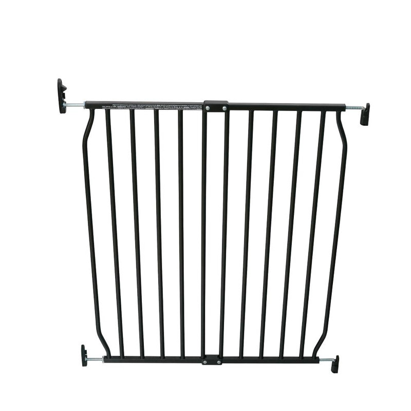 Safety Gate, 77.5cm H x 80cm W x 6.5cm D, Black