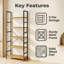 Bibliothèque 5 niveaux-130064077