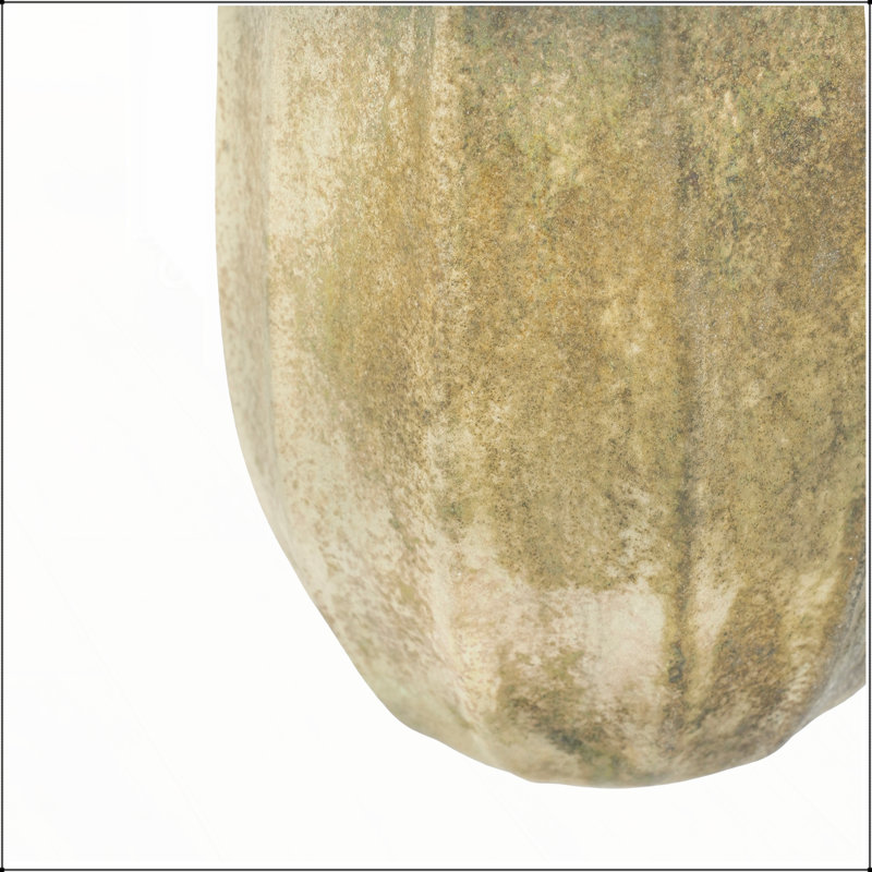 Vase en verre givré D5x15