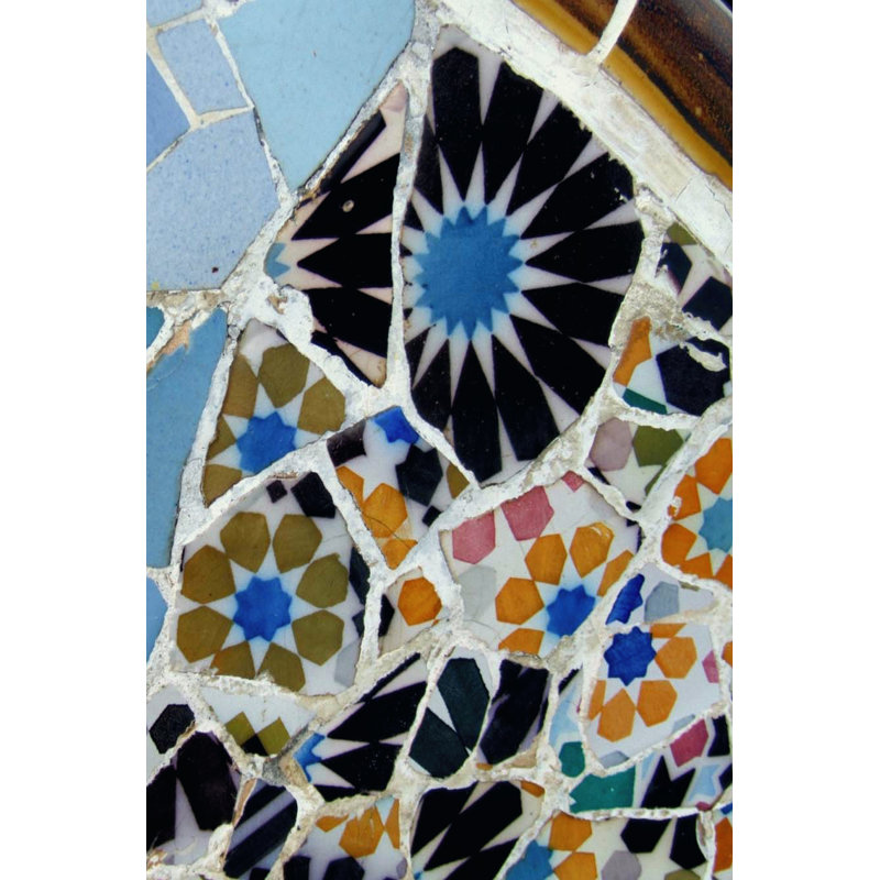 Mosaic Fragments I by Vision Studio - Wrapped Canvas Art Print, 46cm H x 30cm W