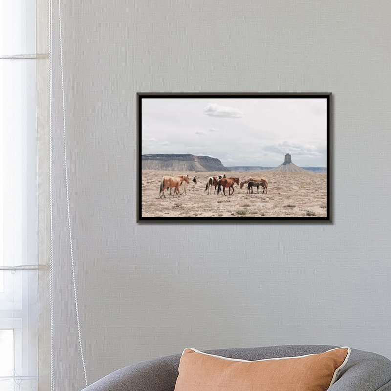 « arizona », photographie, H 18 po x l 26 po x P 1,5 po, Toile encadrée de bois rustique foncé