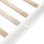 Lit de jour simple en bois avec lit gigogne simple, parfait pour les solutions de couchage peu encombrantes et polyvalentes dans n'importe quelle maison.