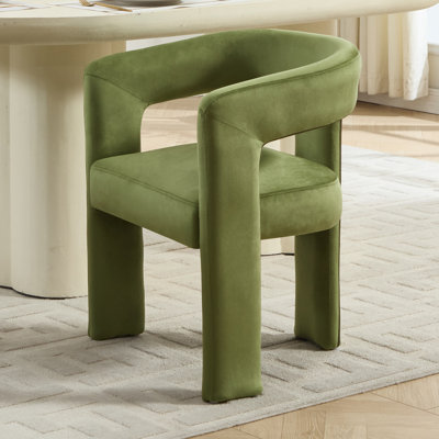     Chaise de salle à manger rembourrée Modern, non assemblée 
