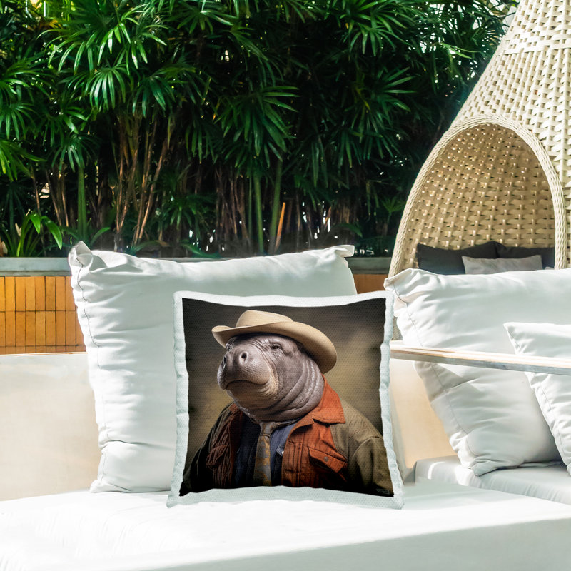 Coussin d'extérieur Western Manatee