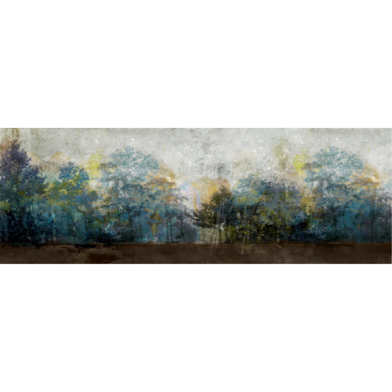 «Morning Dye» par Austin Beiv - Impression sur toile, Extérieur, H 25 po x l 72 po