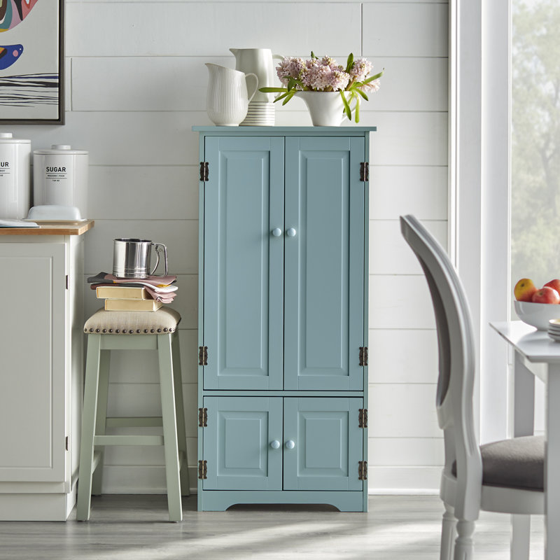 Garde-manger de 48 po Harsens, Bleu