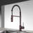 Kingston Brass New York Single-Handle 1-Hole Deck Mount Pre-Rinse Kitchen Faucet-41679556