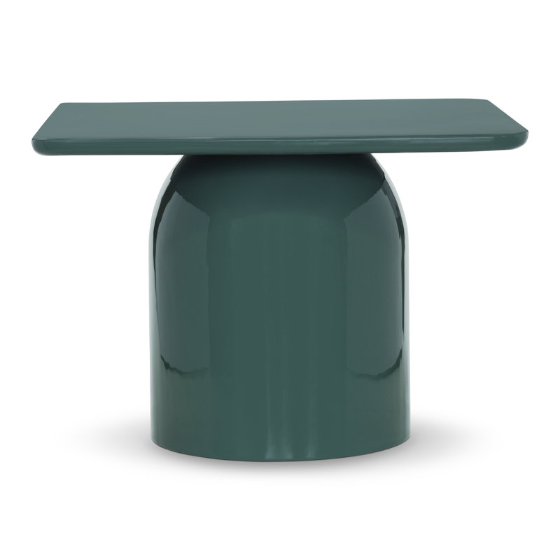 Alessia Coffee Table, Green, TALL 16.5" H x 23.75" L x 23.75" W