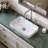 DeerValley Ally 19'' x 12'' Drop-In Bathroom Sink Semi-Recessed Vessel Sink Rectangular Above Counter Basin-101503668