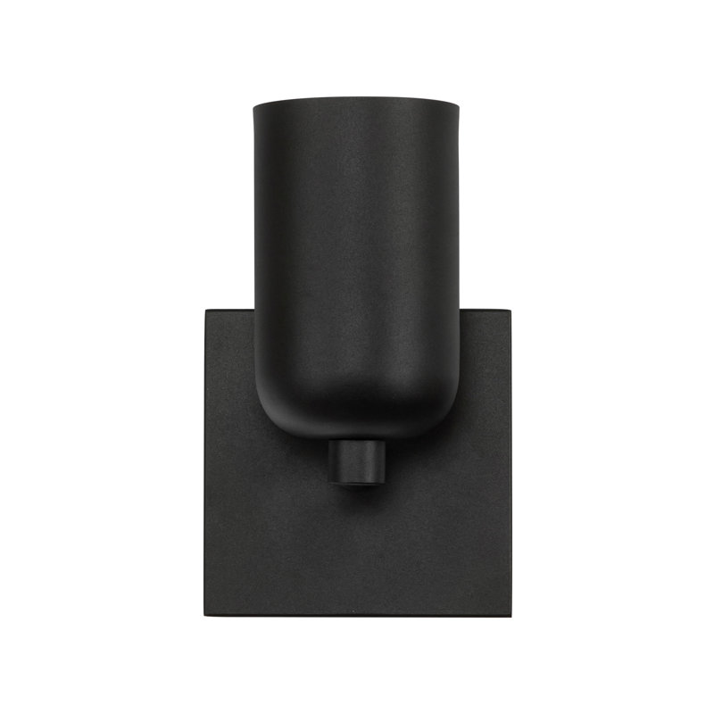 Nola 1 - Light Armed Sconce, Black