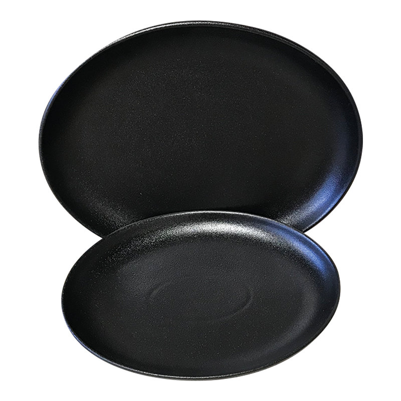 Service de table 2 pièces, service pour 2 Ebony