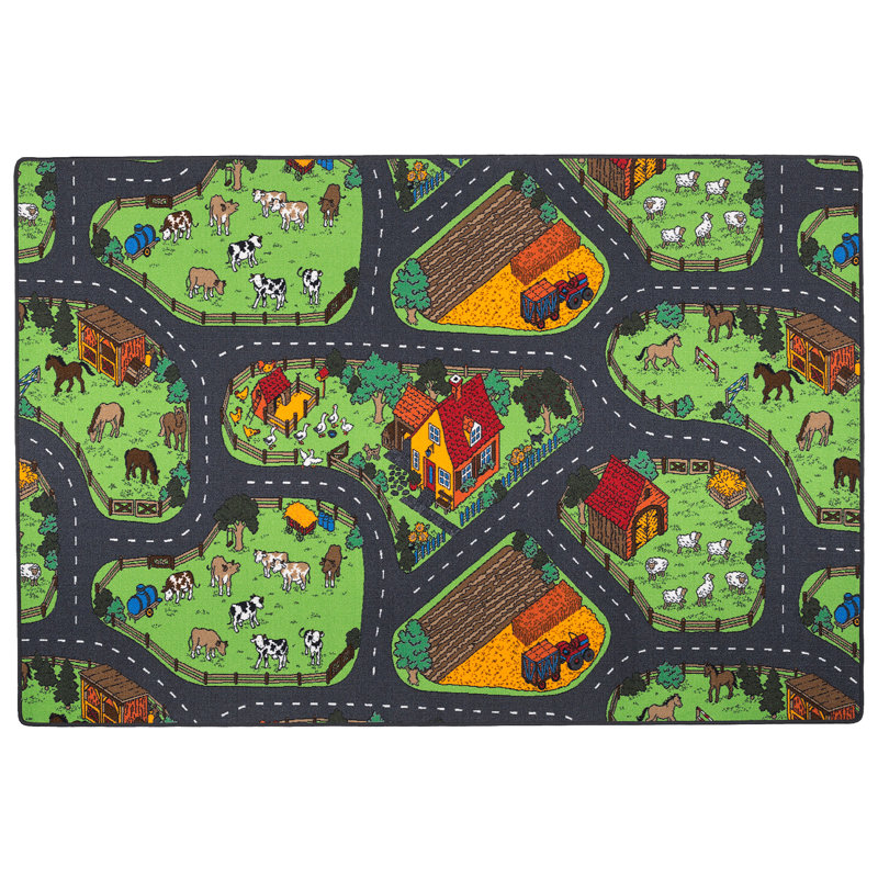 Debi Animal Print Area Rug, Rectangle 200 x 250cm
