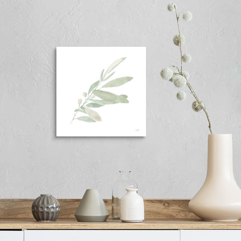Art mural sur toile Sage I, Toile tendue, H 12 po x l 12 po