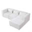 Canapé modulaire en tissu chenille, simple et grand, le siège et le dossier sont très doux. This Is A A Knock Down Canapé