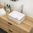 Rosefray 12'' Ceramic Rectangular Bathroom Sink