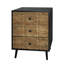 Armoire 3 tiroirs, mobilier américain, convenant à la chambre à coucher, au salon et au bureau