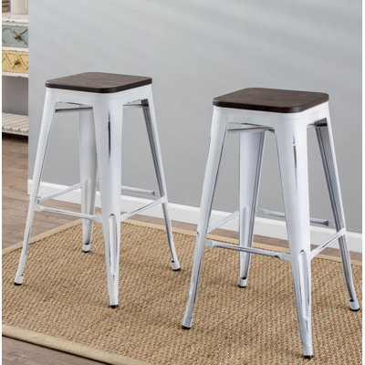 Christie Counter Stool with Metal Frame