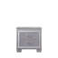1Pc Two Drawer LED Lights Beveled Mirror Accents