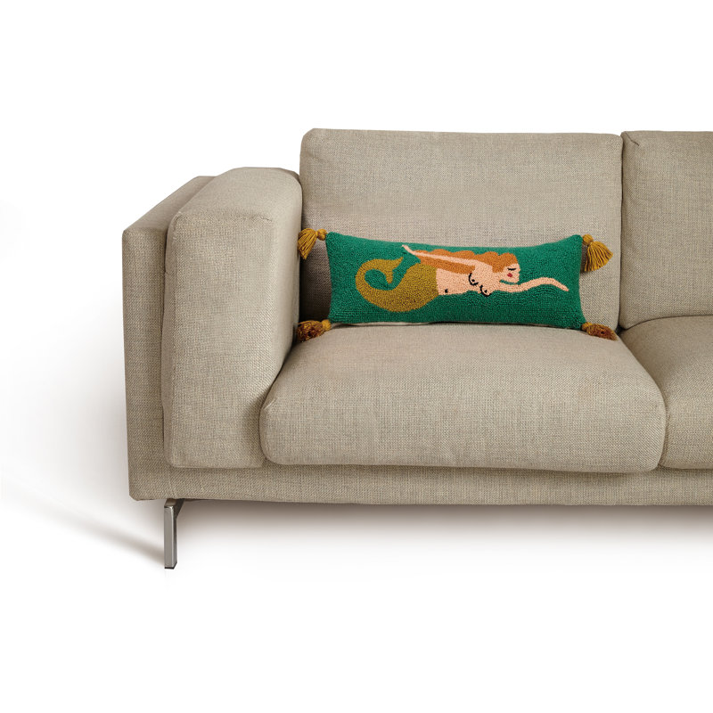 Coussin en laine Mira Mermaid