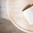 Round Coffee Table, Modern Drum Circle Coffee Table