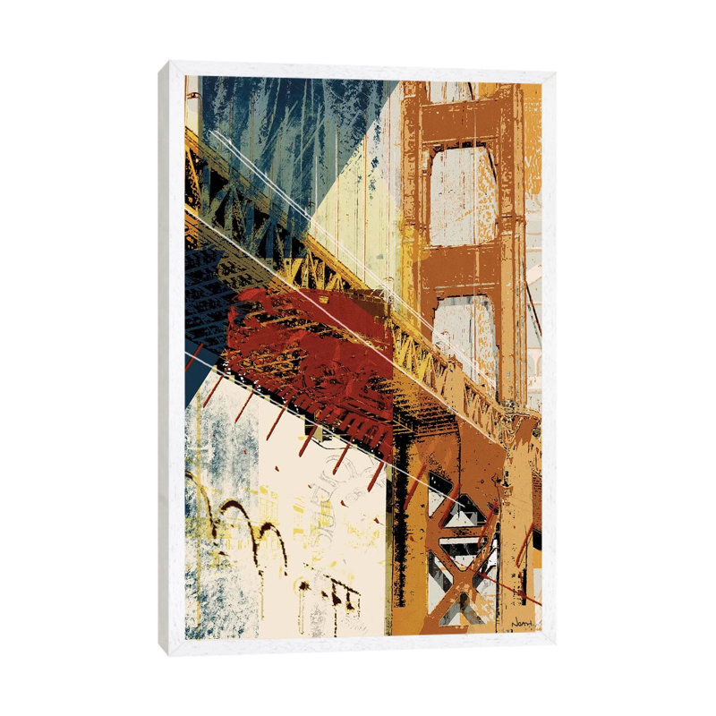 Into Manhattan I by NOAH - Gallery-Wrapped Canvas Giclée on Canvas, 66.04 cm H x 45.72 cm W, White Floater Framed