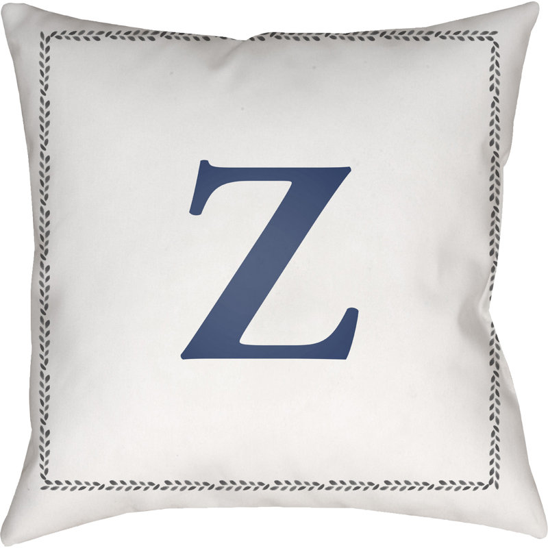 Outdoor Throw Pillow, 18" H x 18" W x 4" D, Z