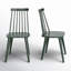 Chaise d'appoint en bois massif Rolde-790480881