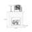 White Solid Wood Freestanding Fireplace