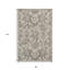 Tapis floral gris et ivoire Aldric-1713584692