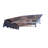 Door Window Awning 59"x34" - Polycarbonate Panel Rust- Brackets Heat Windproof Canopy & Aluminum Rain Uv80+