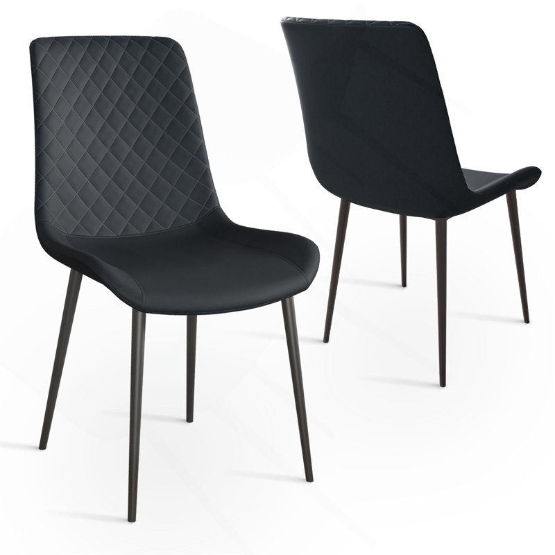 Chaise en polyuréthane avec pieds en métal, 2
